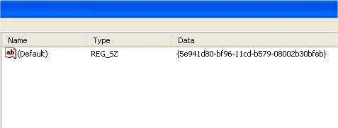 Registry snapshot