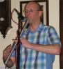 Low whistling at the Red Bull folk club, Stockport