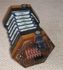 Wheatstone English concertina c1853
